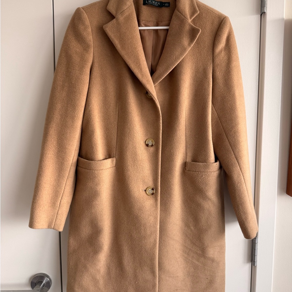 Lauren Ralph Lauren Camel Trench Coat